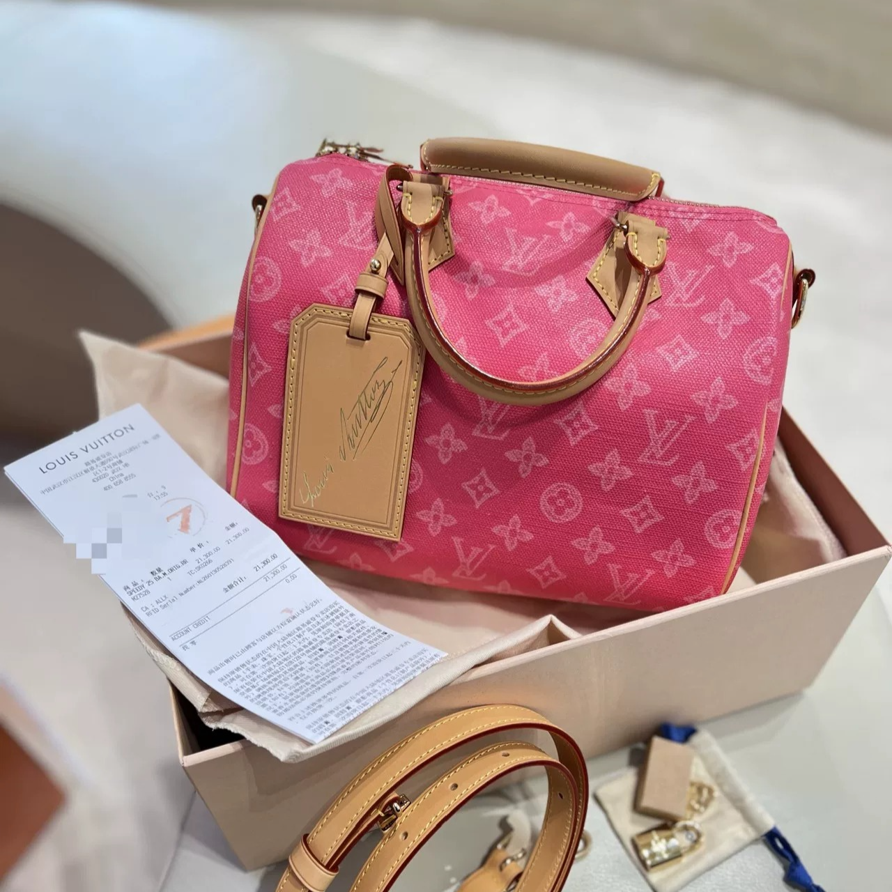 Louis Vuitton Speedy 25 130th Anniversary Edition Bag