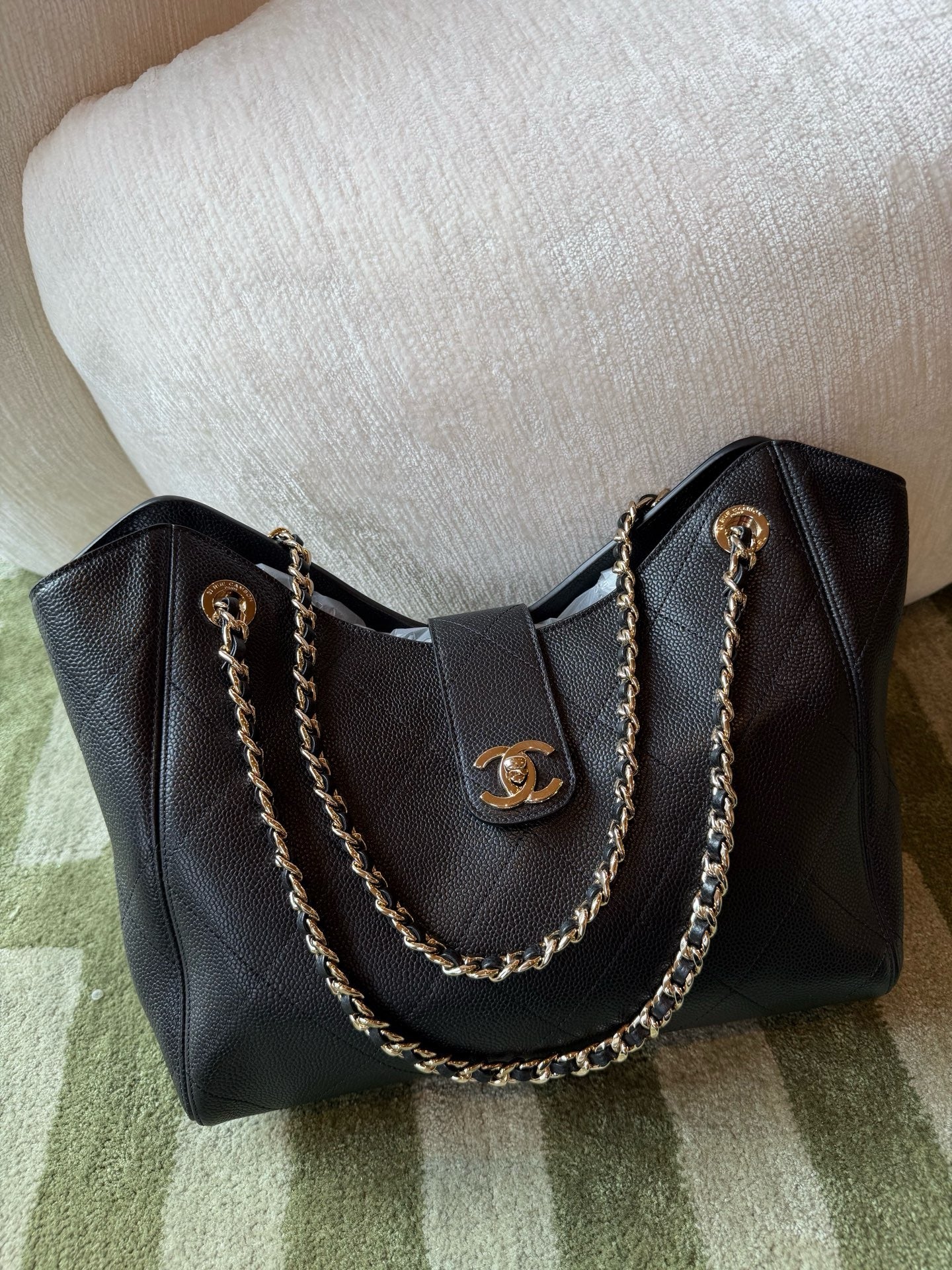 Chanel 26S Double CC Hobo Shoulder Bag Brand New