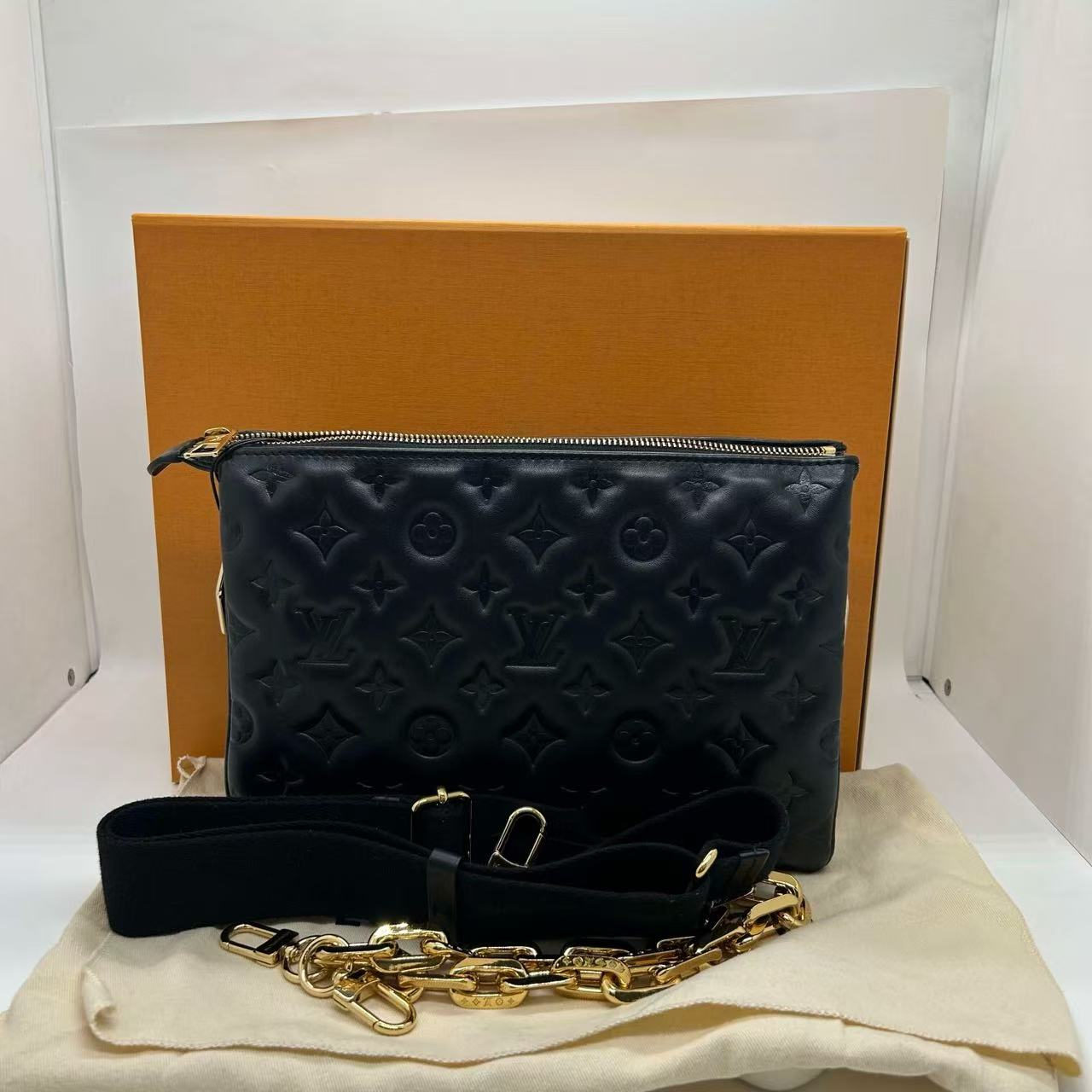 Louis Vuitton Coussin Small Black Shoulder Bag
