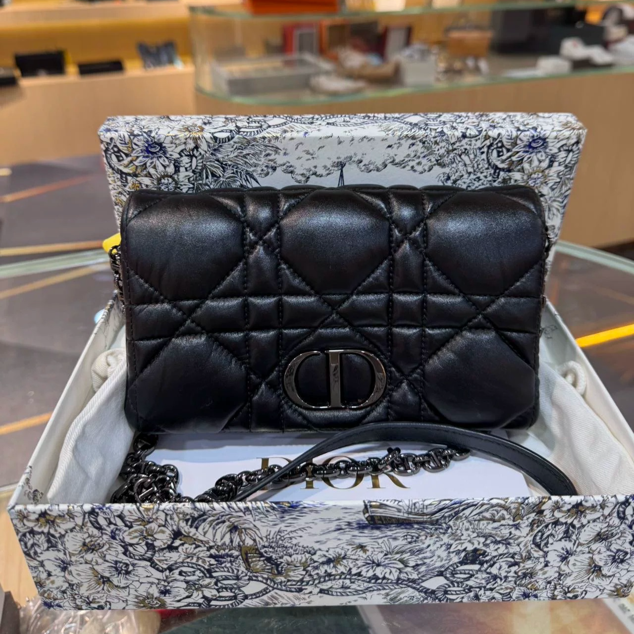 Dior Small Caro Chain Bag