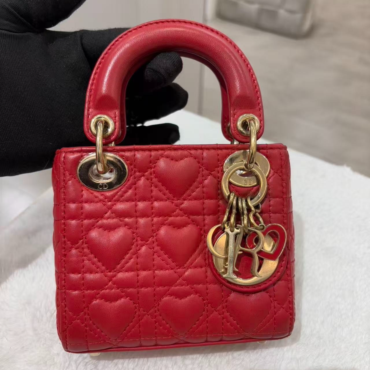 Dior Baby Lady Dior Heart Edition Bag