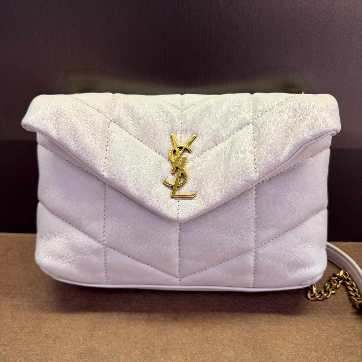 Saint Laurent Puffer Cloud Bag