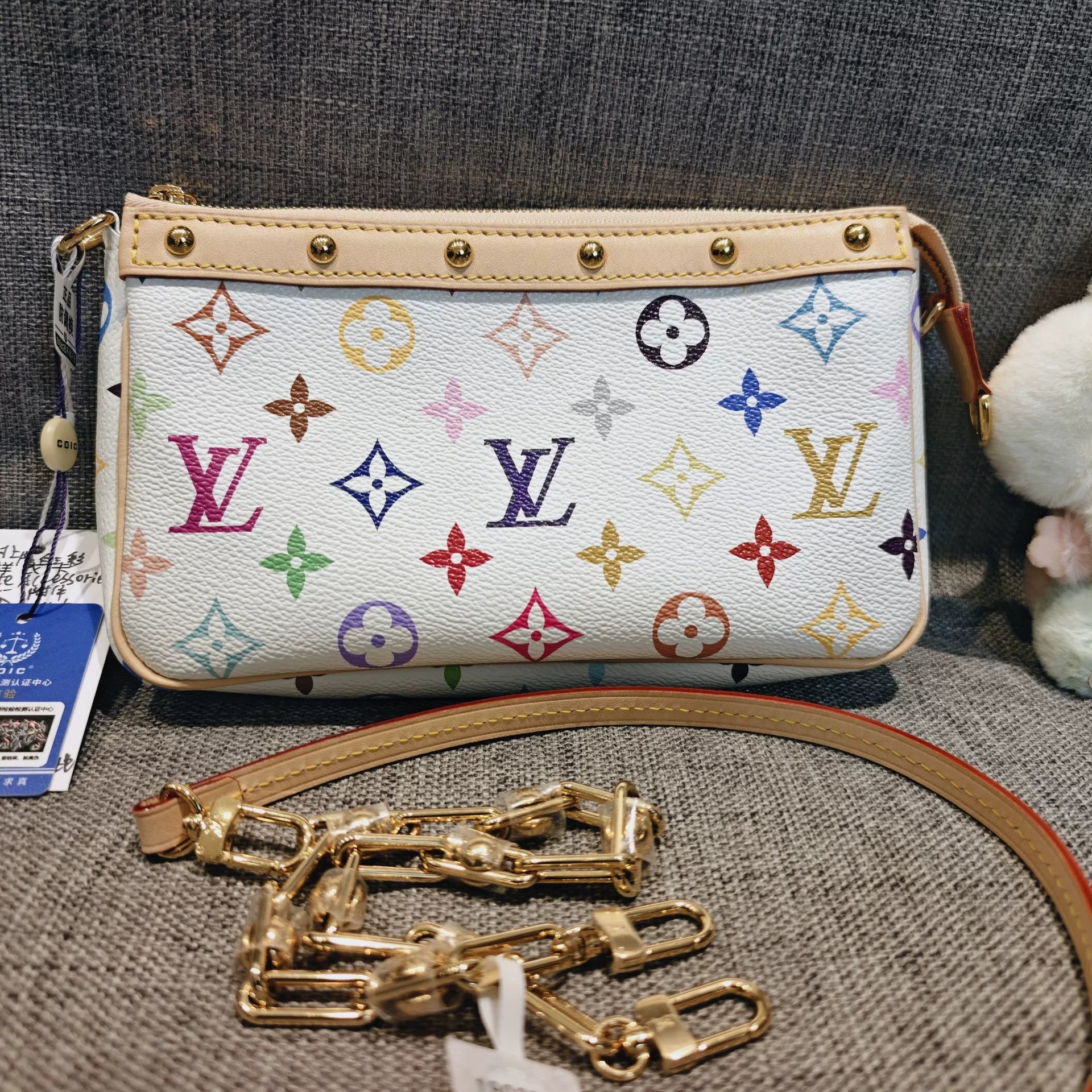 Louis Vuitton Multicolore Mini Bag (White Edition)