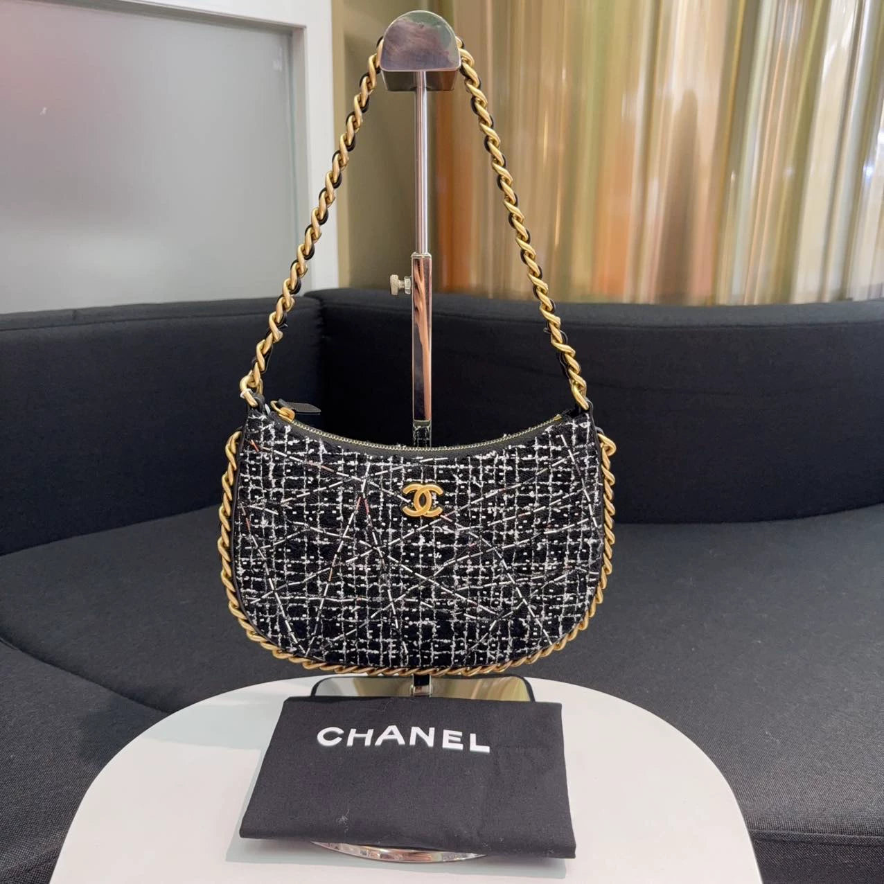 Chanel 23B Hobo Shoulder Bag
