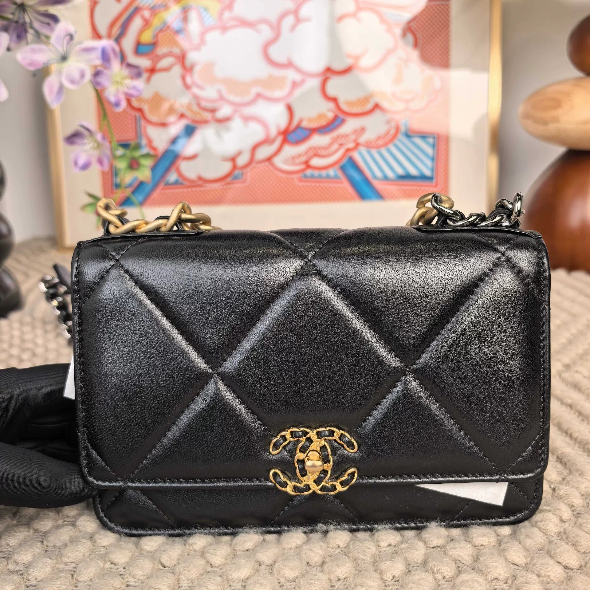Chanel 19 WOC Chain Bag