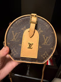 LV Mini Round Monogram Chip Bag